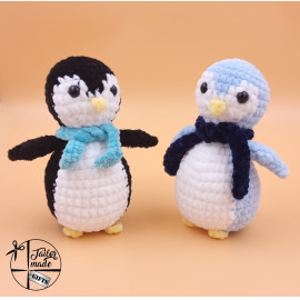 Horgolt pingvin